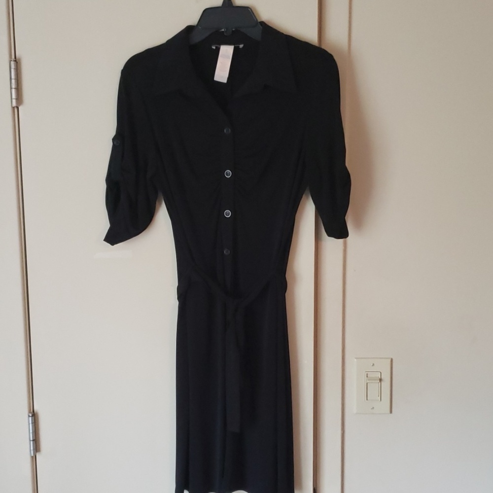 Black dress w/belt